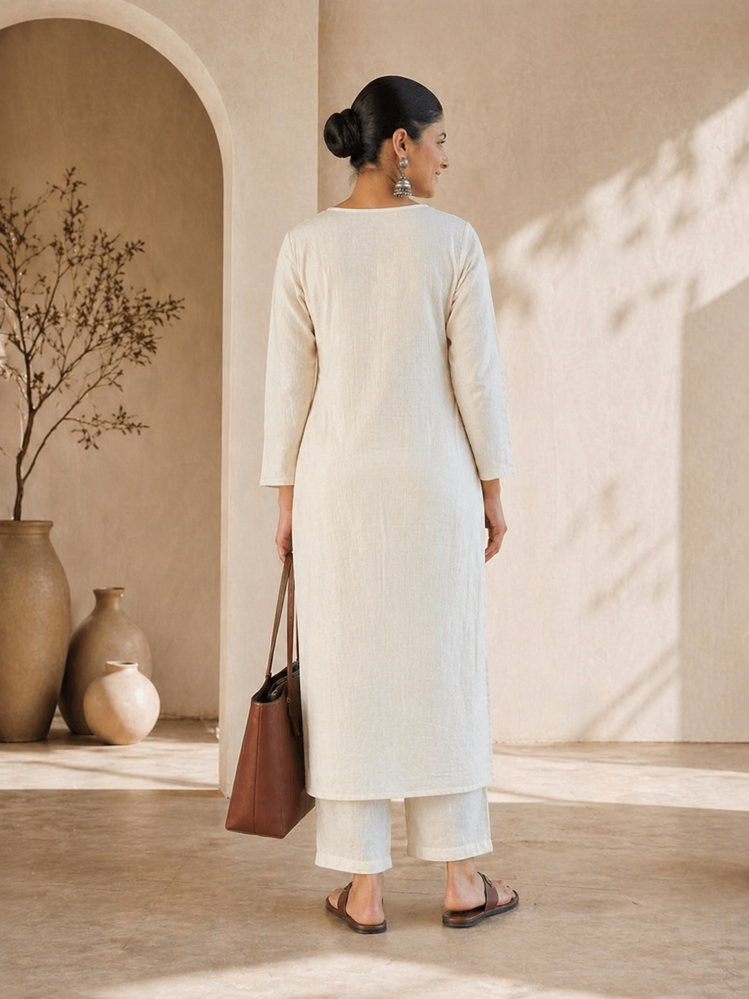 Ivory Grace Kurta Set