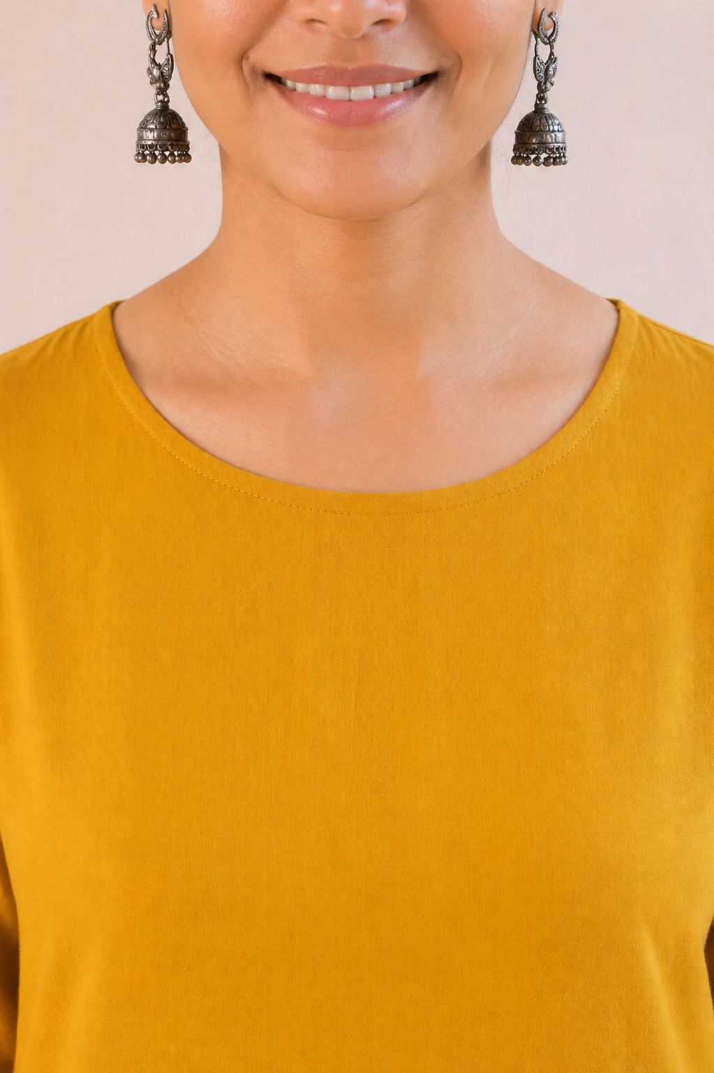 Saffron Glow Kurta Set